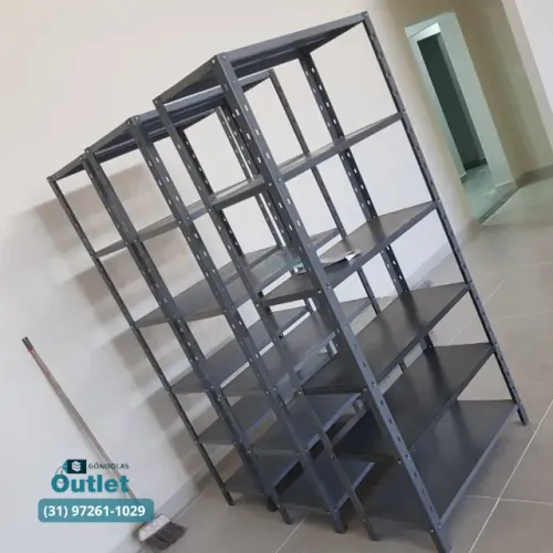 Estante de aço reforçada 40cm