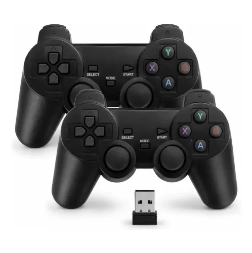 2 controles sem Fio Plug & Play