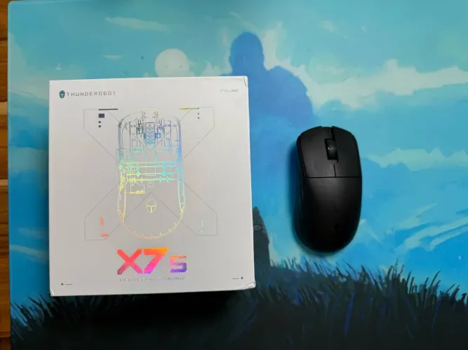 (NOVO) Mouse Gamer Thunderobot X7s Pro Max Preto