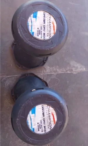 Auto falante e corneta