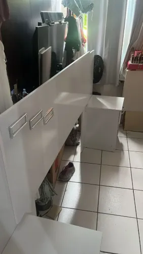 Vendo cabeceira de cama casal.
