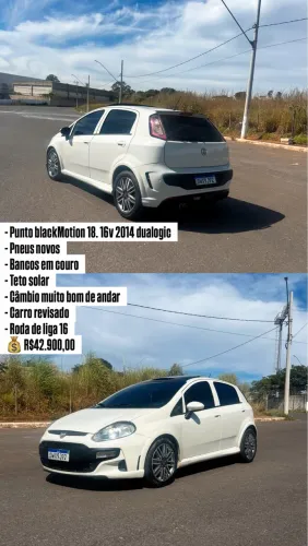 Fiat Punto Blackmotion 1.8 Flex 16V 5P. 2014