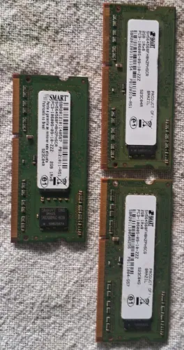Lote Memórias RAM DDR3 para Notebook (2GB cada)
