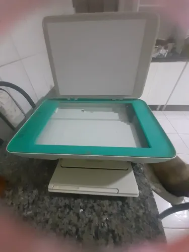 Impressora HP funcionando a xerox