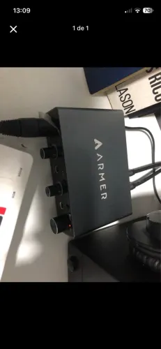 Interface de áudio