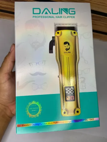 Máquina de Cortar Cabelo sem Fio Dourada Daling DL-1843 an3