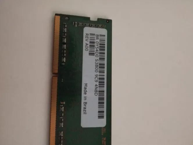 Memória RAM 4GB DDR4 2666MHz para notebook