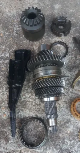 Engrenagens e sincronismo cambio clio sandero 1.0 8v