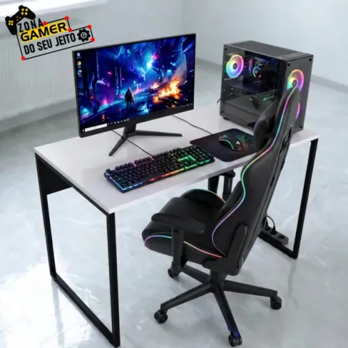 Birô Industrial 1m NOVA Mesa Multiuso para Computador Notebook de Escritório Escrivaninha