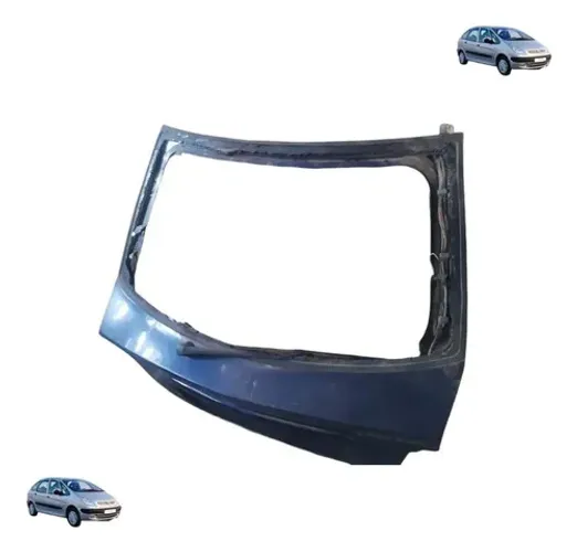 Tampa Traseira Porta Malas Citroen Xsara Hatch 1997 A 2001 Azul-escuro