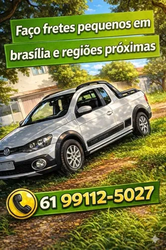 Fretes pequenos em brasilia e regiões próximas 