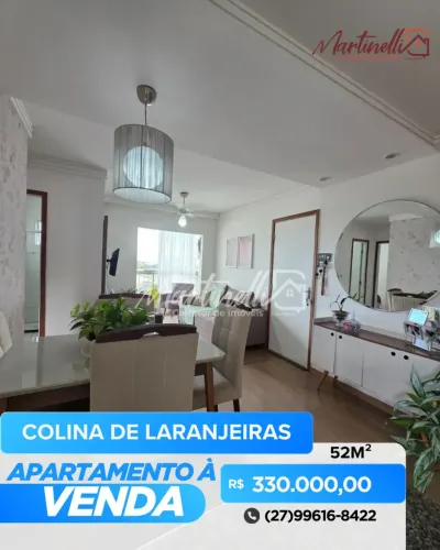 Apartamento à Venda no Condomínio Pontal dos Fachos Colina de Laranjeiras | Serra/ES