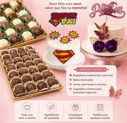 Bolos e docinhos