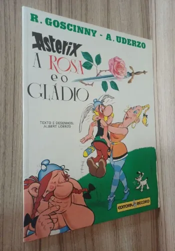 Asterix a Rosa e o Gládio - Editora Record