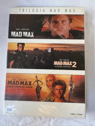 Box mad max 3 dvds lacrados