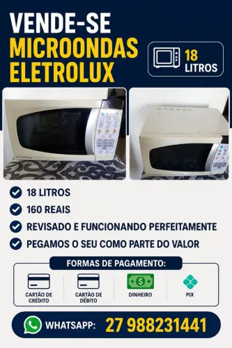 Vende-se microondas 