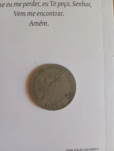Vendo moeda de 200 Reis