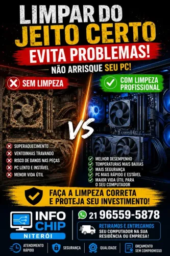 Higienização de Pc Niterói