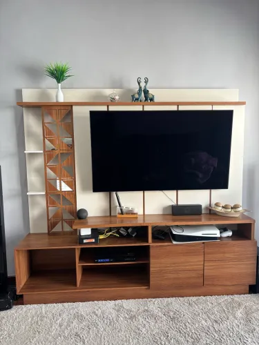Rack com painel 