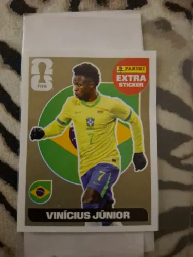 Figurinha Extra Vinni JR Gold