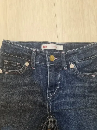 Calça jeans menina Levi's 711 skinny nova