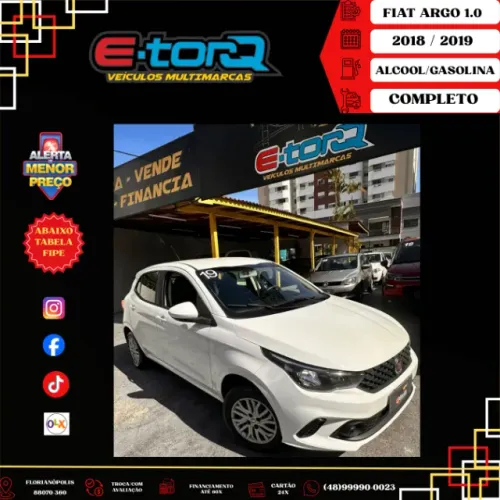 Fiat Argo 1.0 6V Flex. 2019