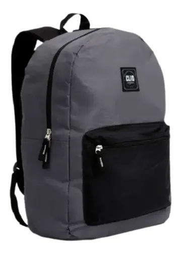 Mochila Clio Style Sport Juvenil Cinza