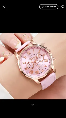 Relógio Feminino Quartzo com colar Girassol