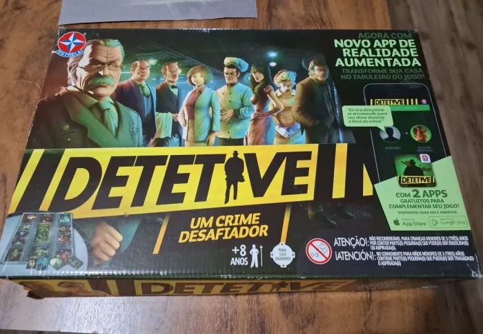 Jogo de tabuleiro DETETIVE