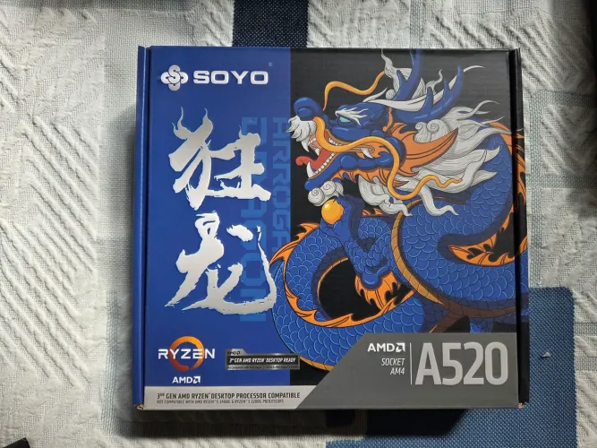 Placa mãe AMD Soyo A520 Am4