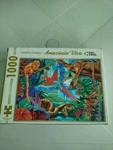 Quebra Cabeça Amazônia 1000 peças