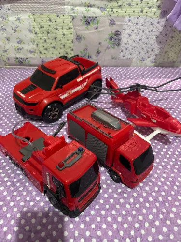 Carrinhos kit bombeiro