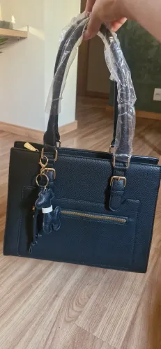 Bolsa Feminina Alça Ombro e de Mão/ Preta