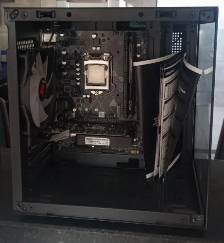 Kit Placa Mãe + Memória + Processador + Placa de Video + Gabinete + Licença Windows 10 PRO