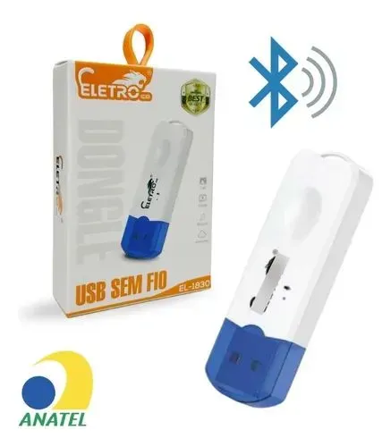 Receptor de áudio Bluetooth USB
