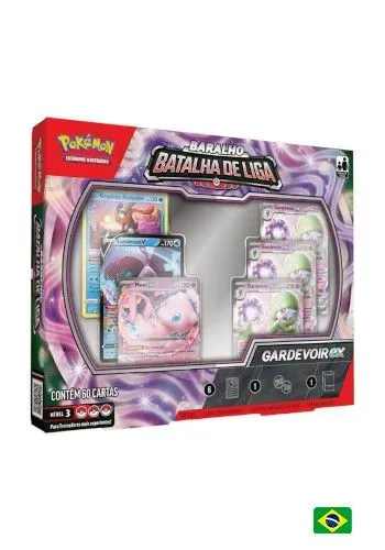 (PT-BR) Baralho Pré Construído - Baralho Batalha de Liga - Gardevoir ex