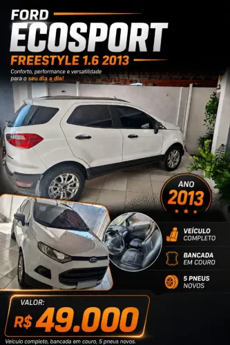 Ford Ecosport Freestyle 1.6 16V Flex 5P 2013