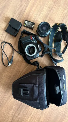 Nikon D40 Dslr Cor Preto