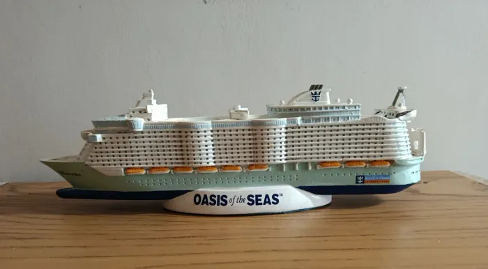 Maquete do Oasis of the Seas