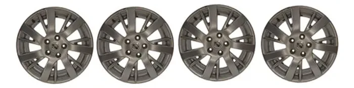 Roda Aro 17 Nissan Sentra Xtrail 2013 5x114,4 Tala 6,5 Jogo  Prateado
