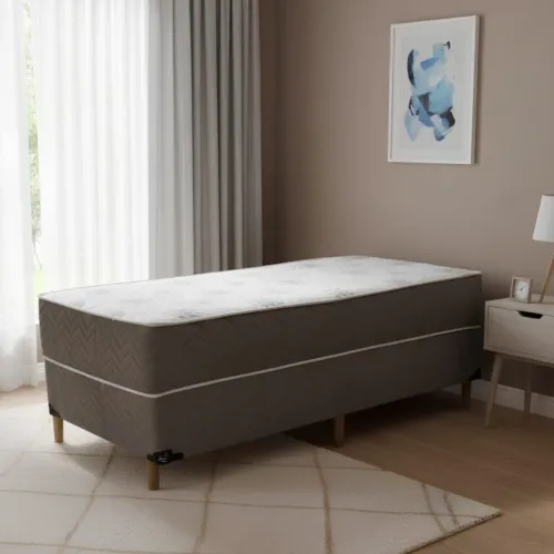 Cama Box Solteiro Ortobello Mola Bonnel - Entrega Rápida