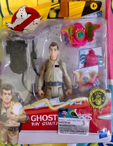 Boneco Ray Stantz dos Ghostbusters - Hasbro, novo e lacrado.