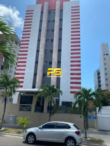 Apartamento com 2 dormitórios para alugar, 67 m² por R$ 4.000,00/mês - Cabo Branco - João