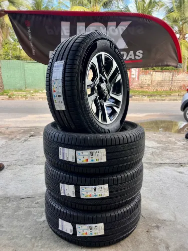 RODAS ARO 18 COM PNEUS SW4 DIAMOND TOYOTA 