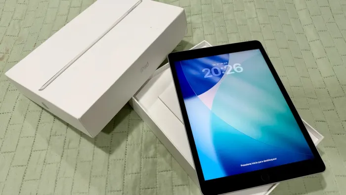 iPad 9ª Geração 64GB Impecável + Caixa e Carregador Original