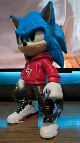 Sonic versão urbana de 30cm - 3d