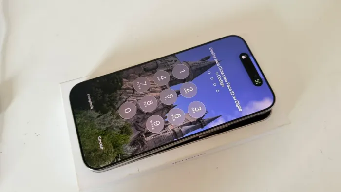 iphone 16 Pro Max, Cinza Titanium, 256Gb