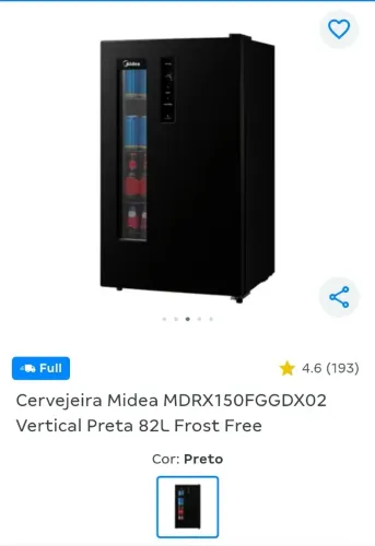 Cervejeira Midea 82L