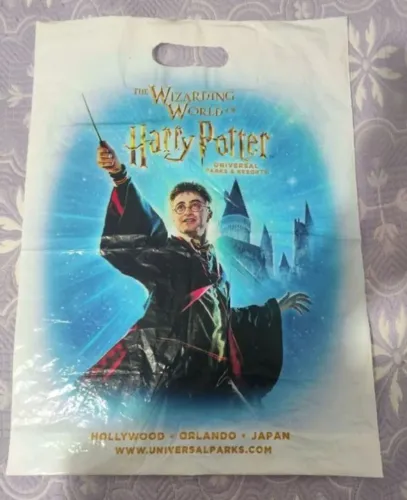 sacolinha lembrança da disney do harry potter