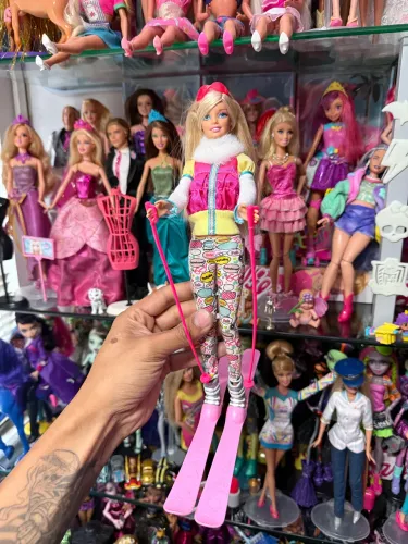 Barbie quero ser esquiadora Completa